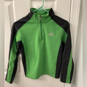 The North Face kids fleece quarter zip 10-12
